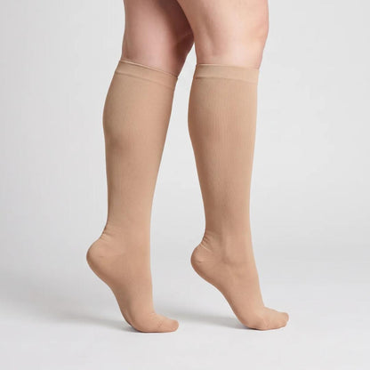 Chaussettes de Compression Douces Beiges